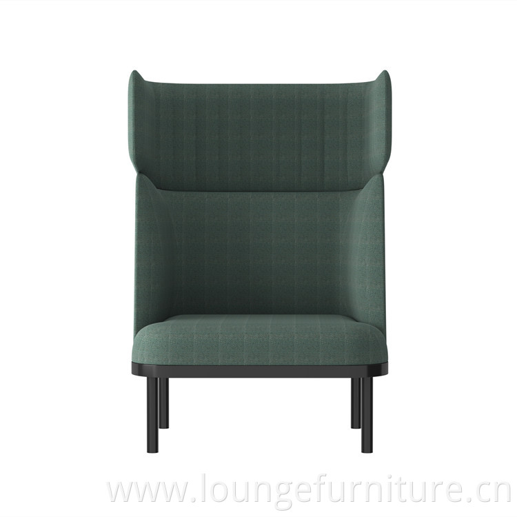 High Quality Nordic Design Lounge Sofa High Back Long Chair Sleep Rest Lounge Chair